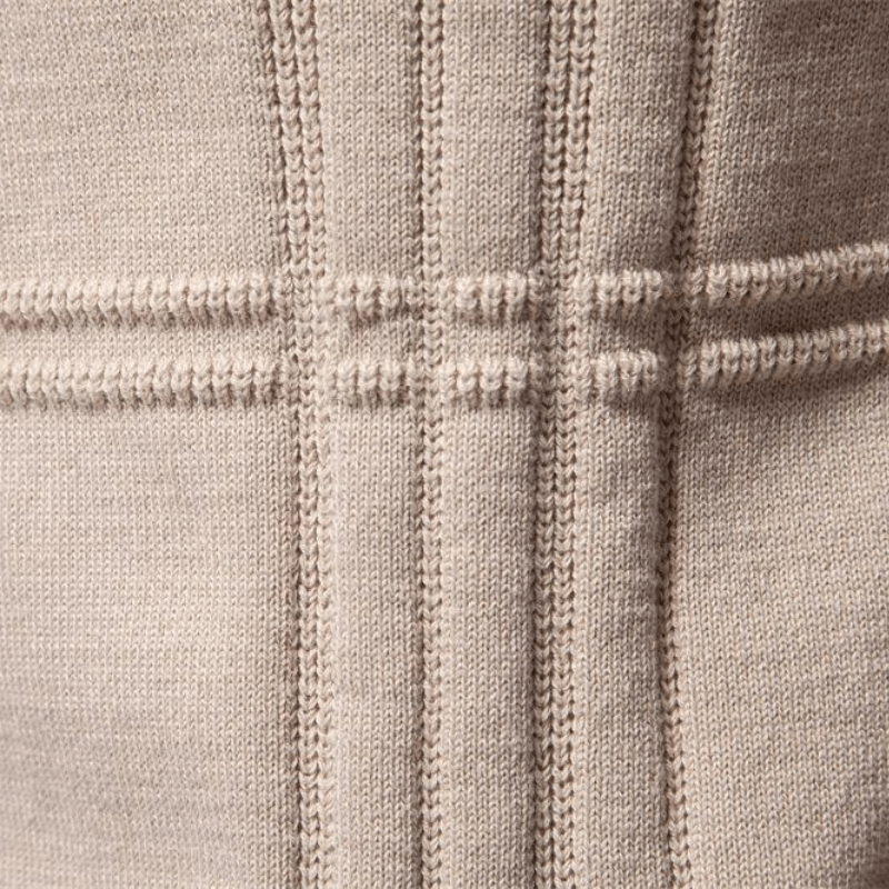 Benoît | Pull homme élégant à motif à carreaux