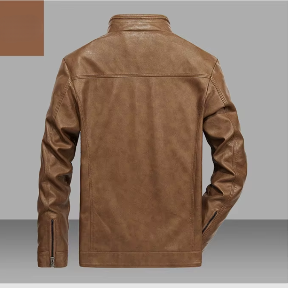 Veste En Cuir Casual