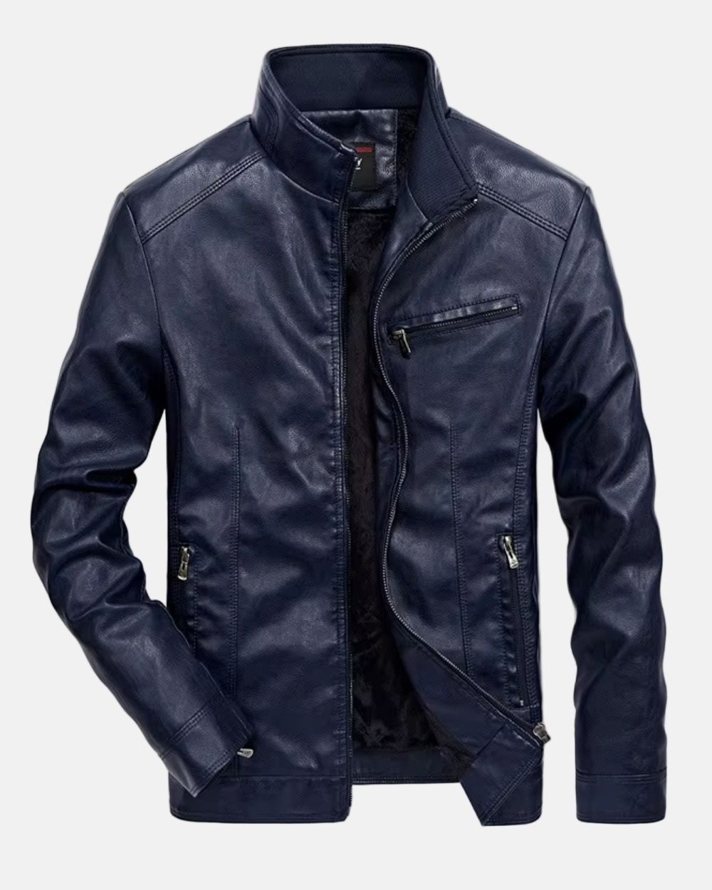 Veste En Cuir Casual