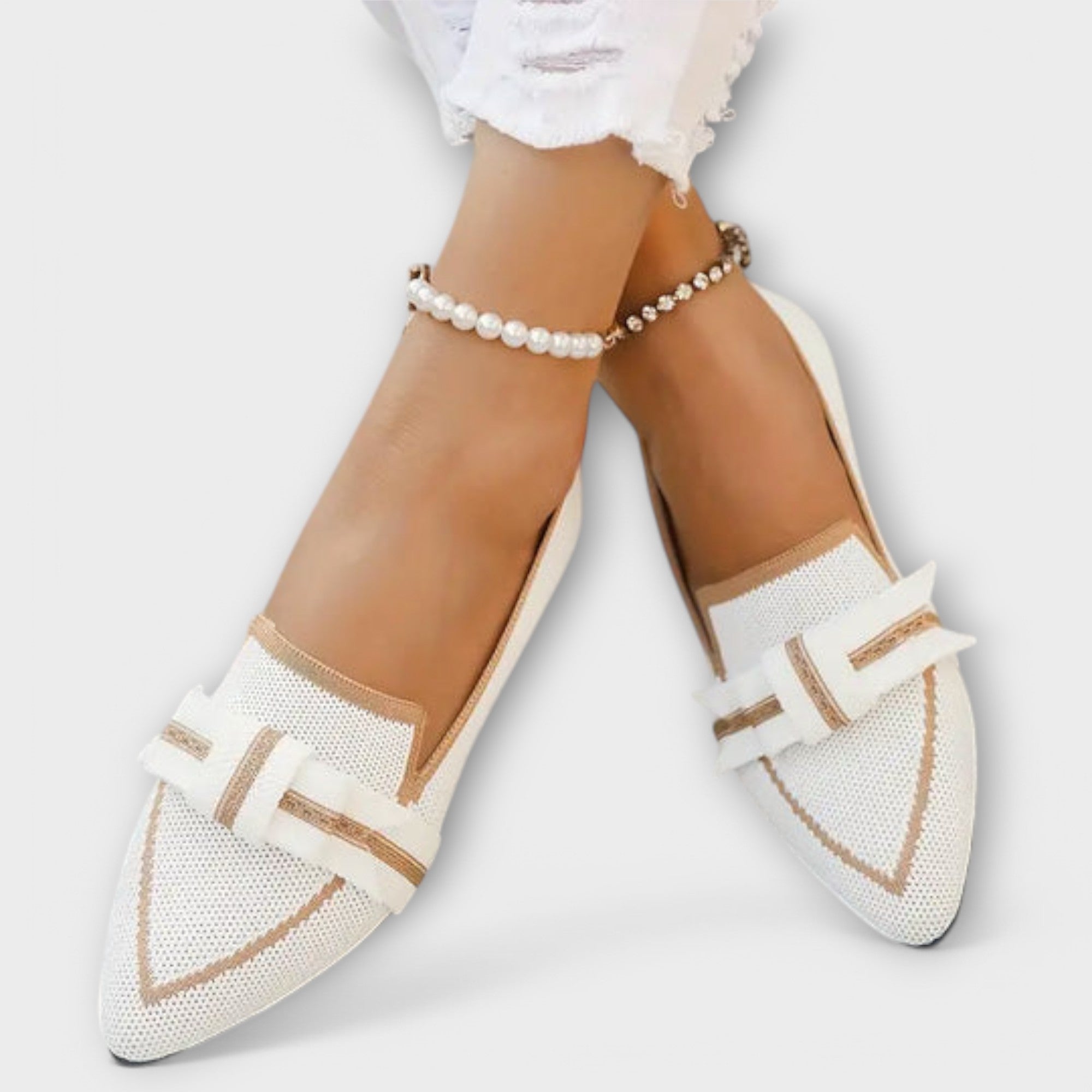 Celia - Woven Low Shoes