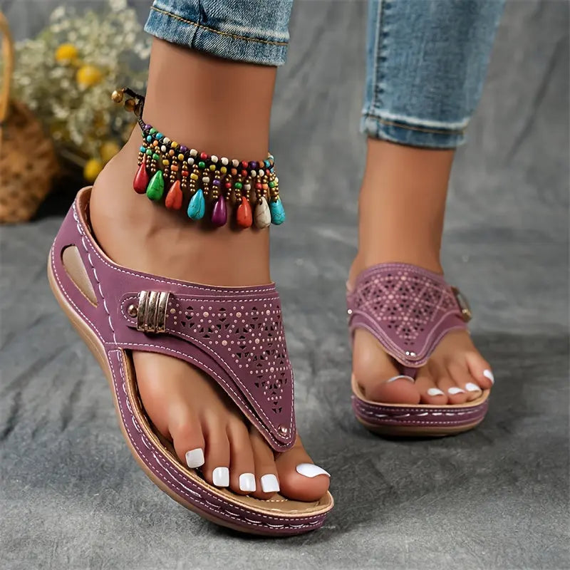 Élodie™ | Sandales à talon compensé pour femme