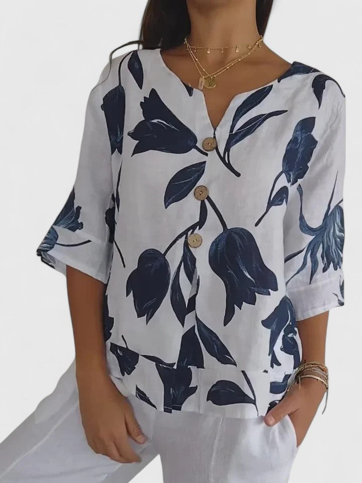 Laura | Blouse V-Neck