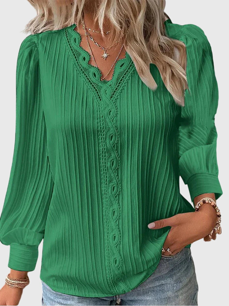 Andrea | Blouse Pullover Élégante