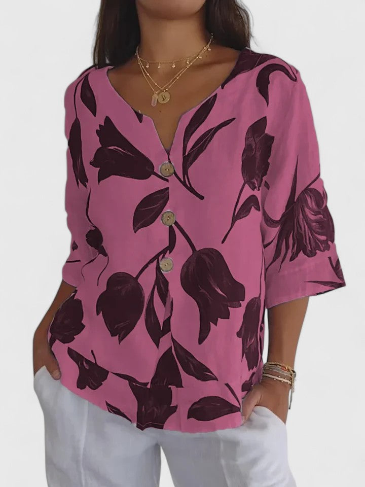 Laura | Blouse V-Neck