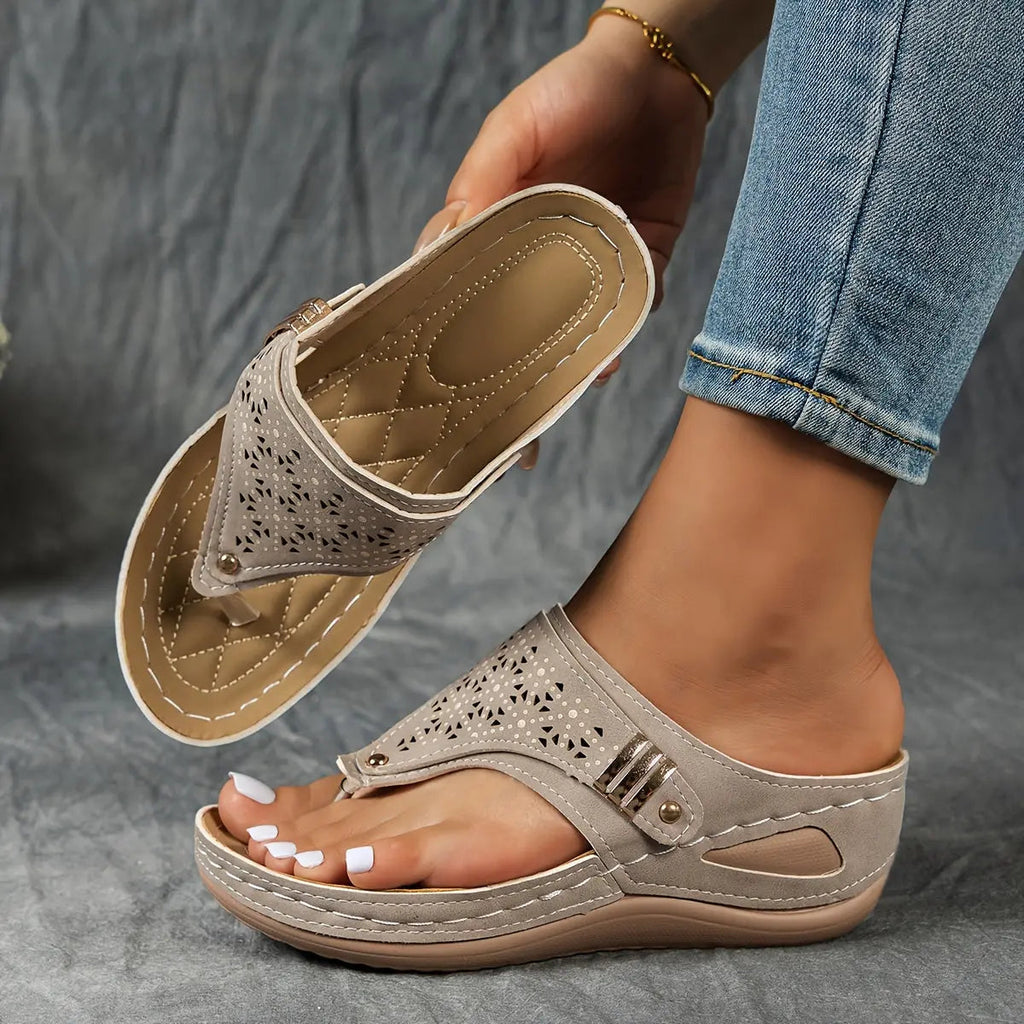 Élodie™ | Sandales à talon compensé pour femme
