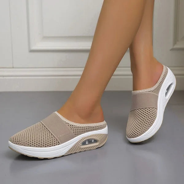 Compa™| Sandales orthopédiques à semelle compensée