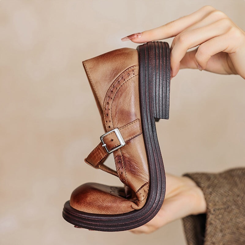 Verda | Chaussure élégante en cuir