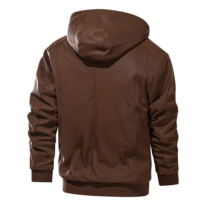 VESTE EN CUIR SIGNATURE