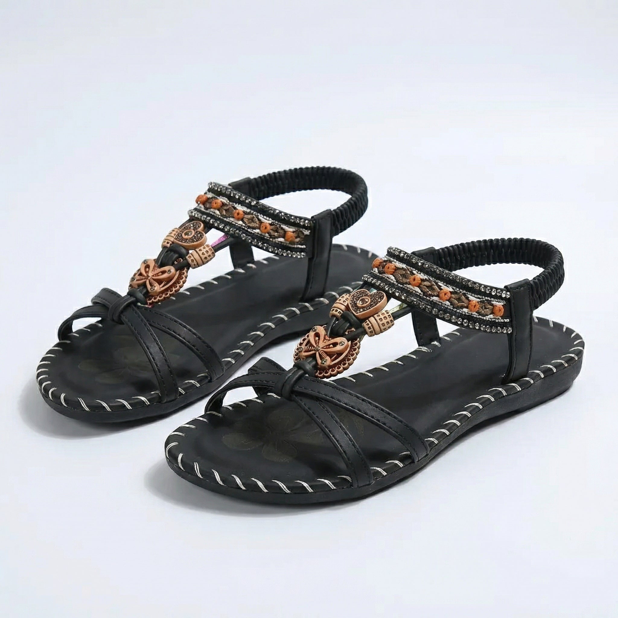 Nada™ | Sandales orthopédiques style Ibiza pour confort et élégance