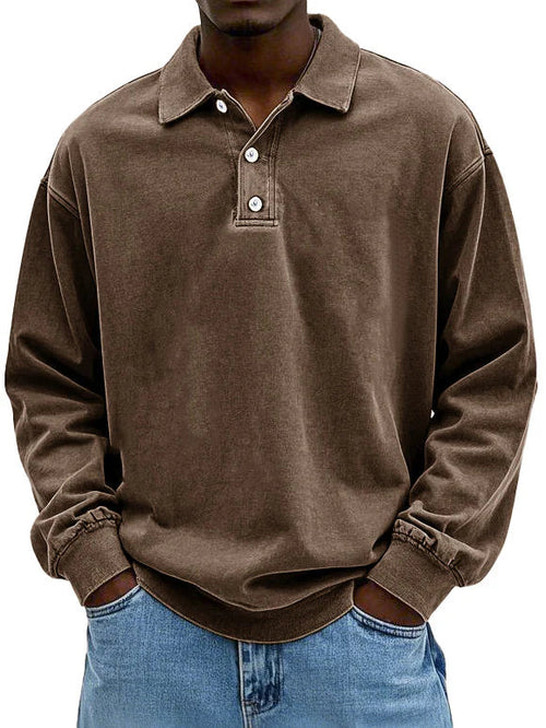 PULL-OVER POLO DÉCONTRACTÉ
