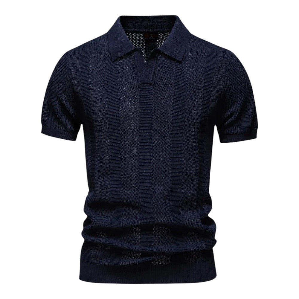 PIERRE | POLO EN MAILLE ÉLEVÉE