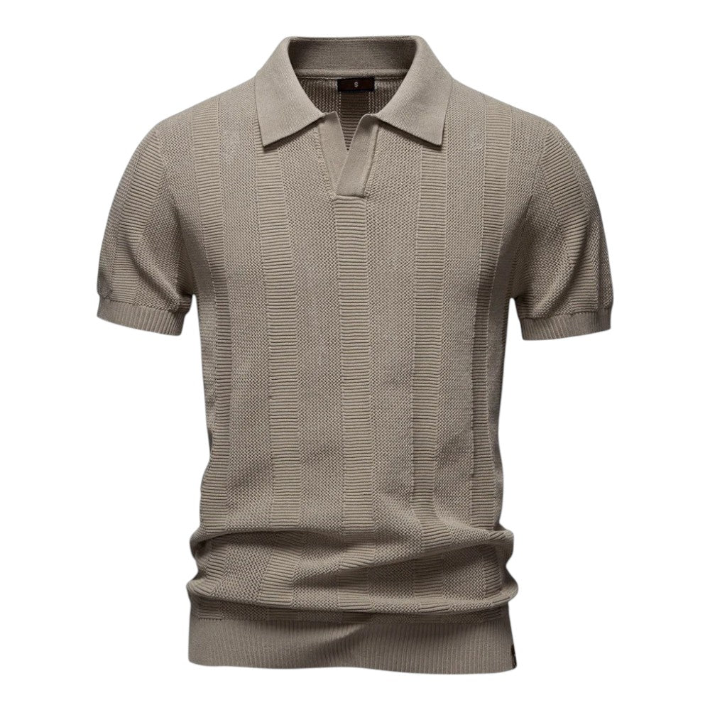 PIERRE | POLO EN MAILLE ÉLEVÉE