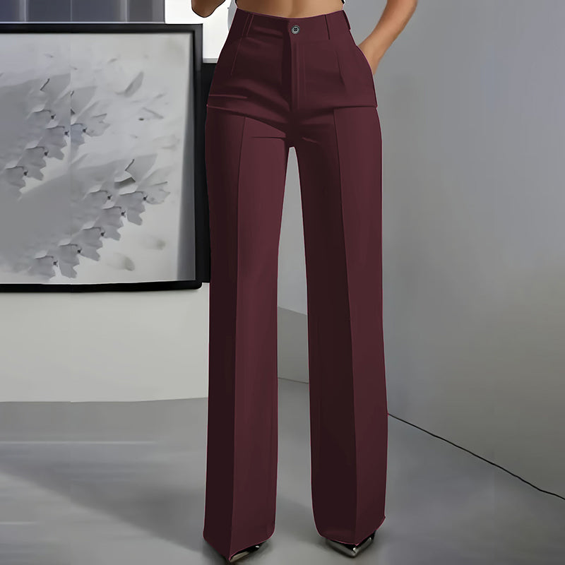 Camille | Pantalon taille haute