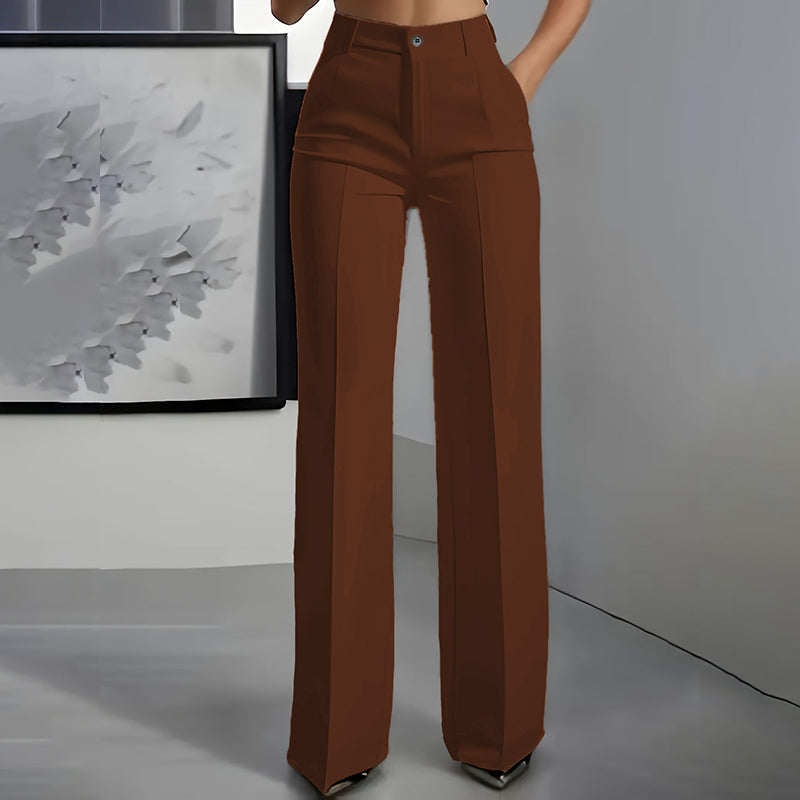 Camille | Pantalon taille haute